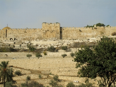 Landschaft stadt wand monument Foto