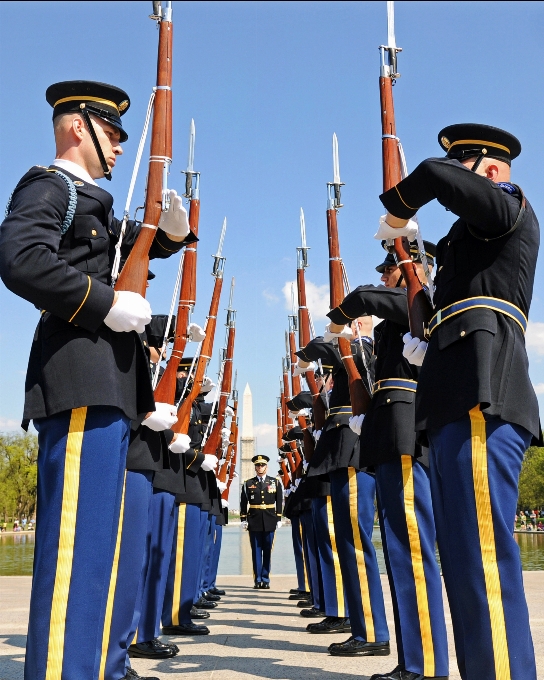 Personne militaire armée profession