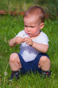 Grass person people girl Photo