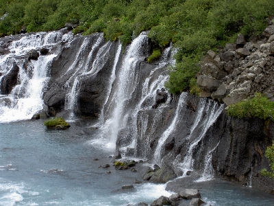 Фото вода водопад река stream