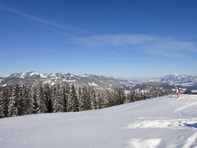 Foto Montaña nieve invierno cordillera
