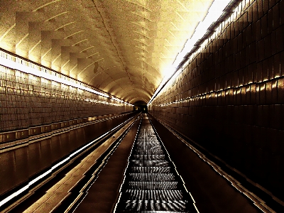 Light abstract architecture tunnel Photo