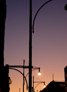 Silhouette light cloud sky Photo