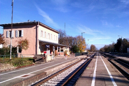 Architecture sky track railway Photo