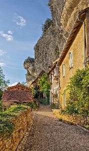 Tree mountain architecture road Photo