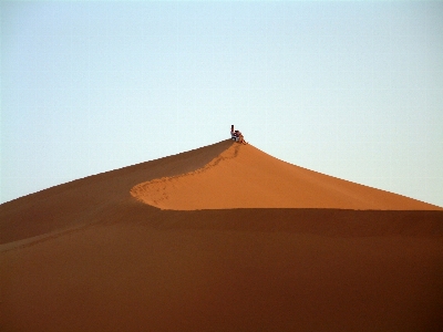 Landscape sand desert dune Photo