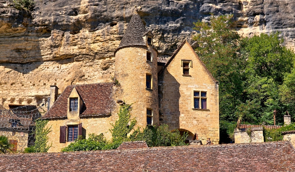 Rock montagna architettura casa