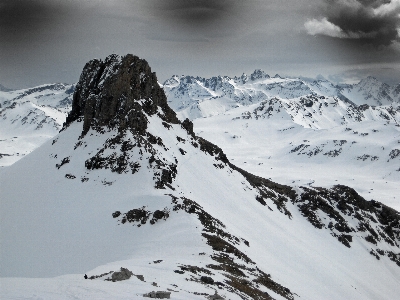 Landscape nature mountain snow Photo