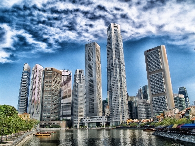 Water architecture sky skyline Photo