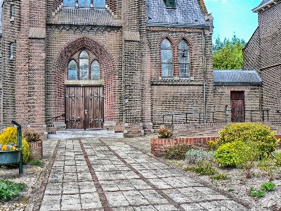 Architecture mansion sidewalk town Photo