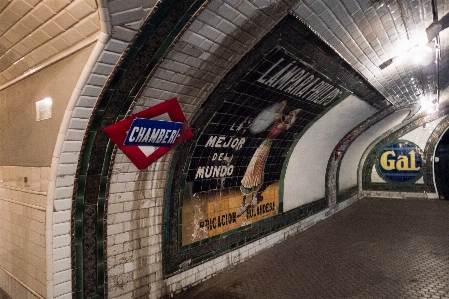 Railway old tunnel subway Photo