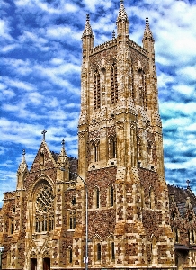 Architecture sky building tower Photo