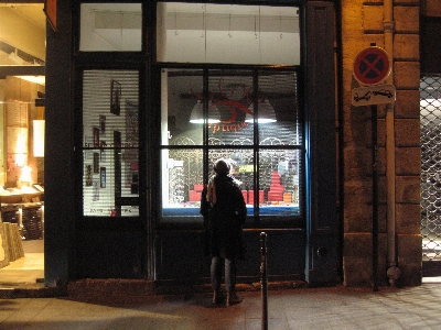 Foto Notte finestra ristorante parigi