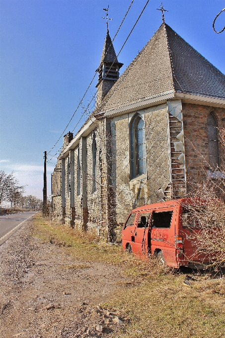 Loger désert bâtiment grange