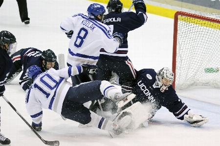 Action player ice hockey Photo