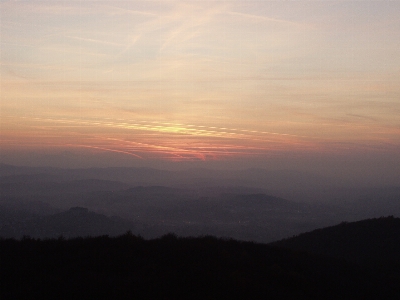 Horizon mountain cloud sky Photo