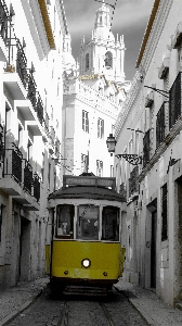 Architecture street tram transport Photo