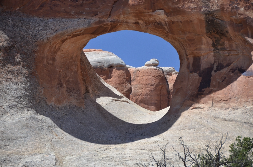 Landscape sand rock architecture