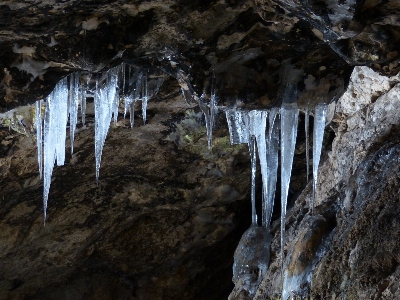 Cold formation ice cave Photo