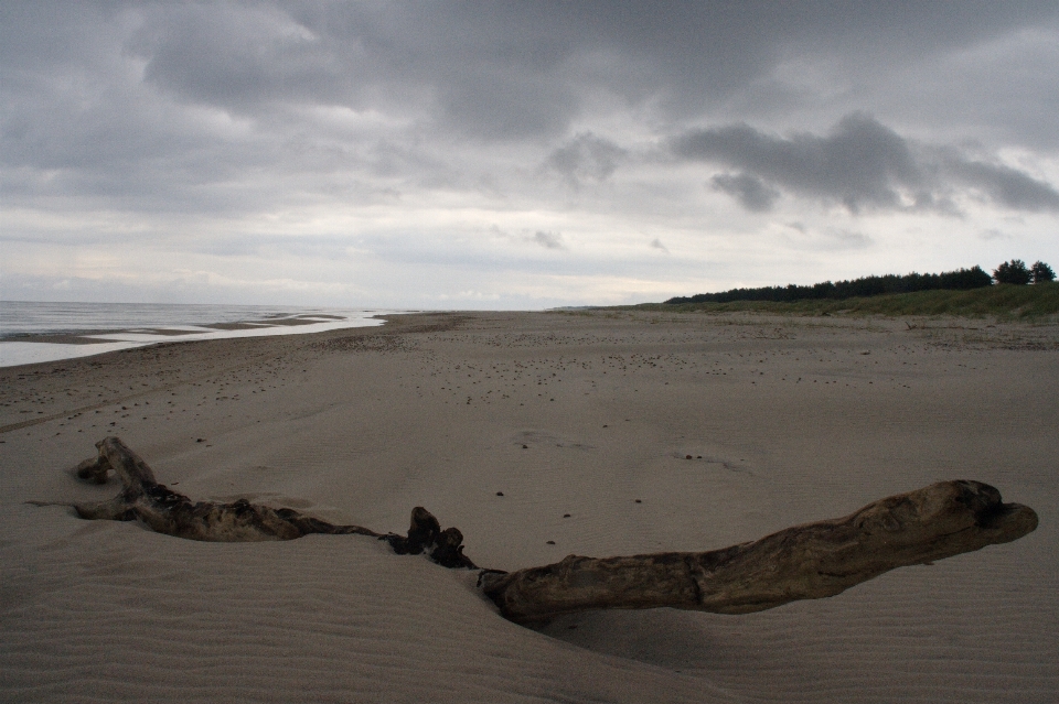 Pantai lanskap laut pesisir