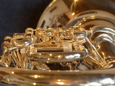 Music horn shine instrument Photo