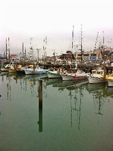 Sea water dock sky Photo