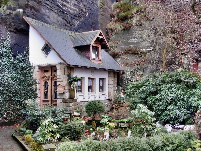 建築 家 花 建物 写真