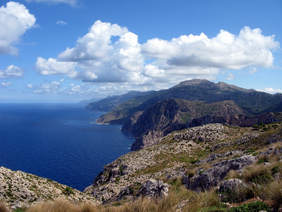 Paesaggio mare costa acqua