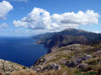 Landscape sea coast water Photo