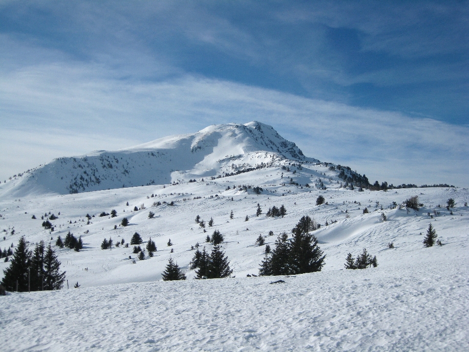 Landschaft natur berg schnee