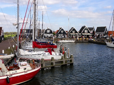 Sea water dock sky Photo