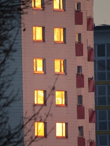 Foto Luz arquitetura pôr do sol janela