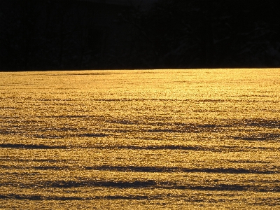 Foto Areia horizonte neve luz