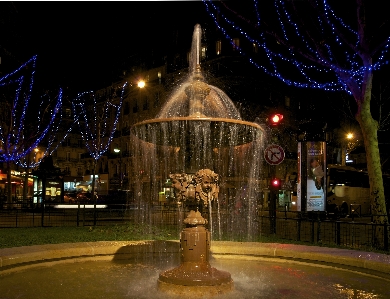 Water light architecture night Photo