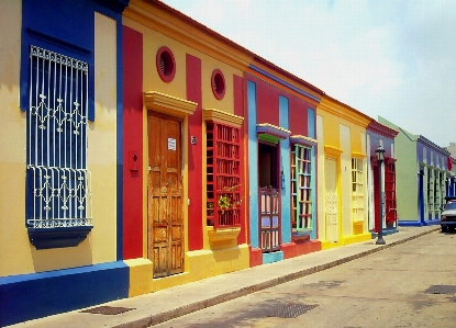 Architecture street sidewalk town Photo