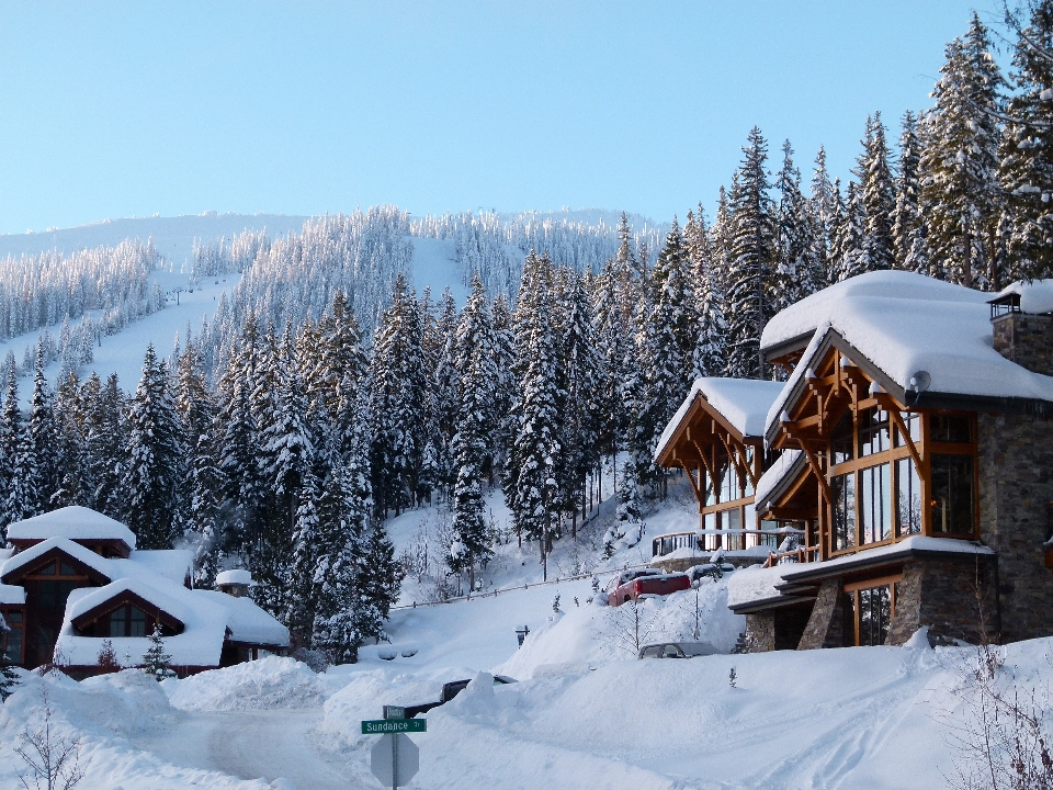 Draussen berg schnee winter