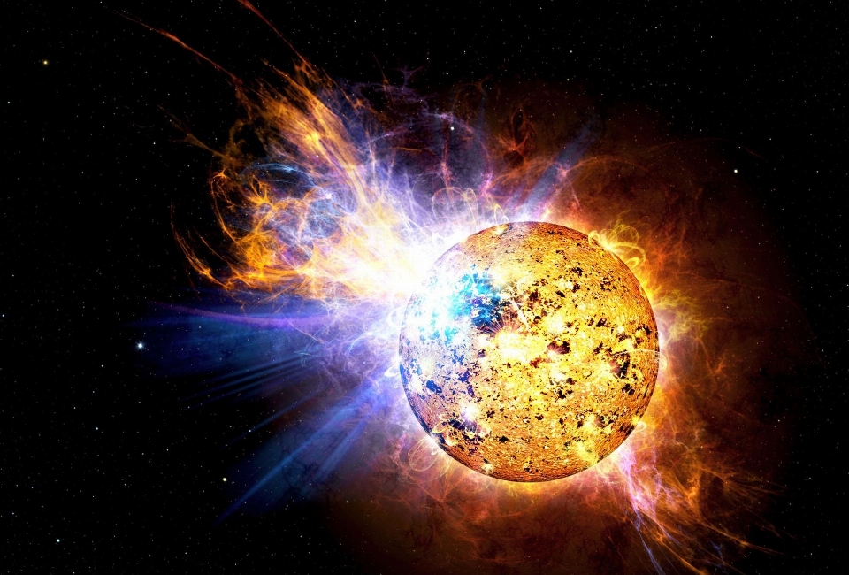 Sun atmosphere space explosion