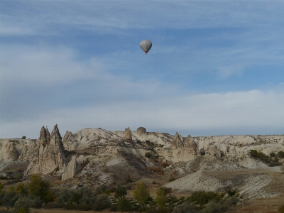 Landscape sea nature hot air balloon Photo