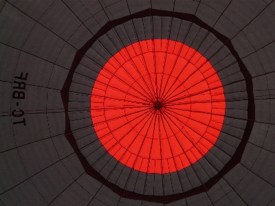 Wheel spiral hot air balloon fly Photo