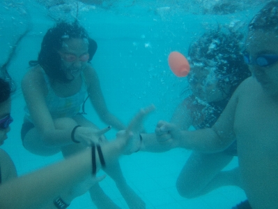 Foto Agua niño recreación buceo