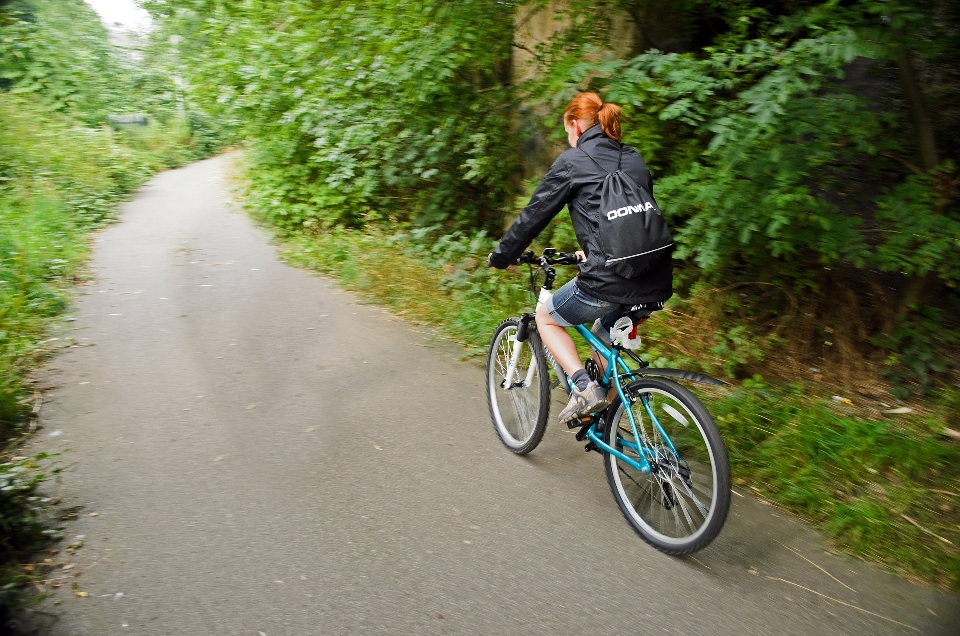 Natur mädchen haar straße