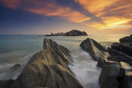 Beach landscape sea coast Photo