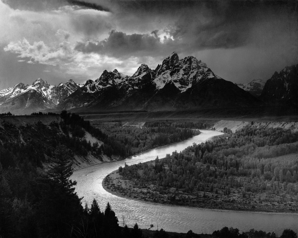 Paisaje naturaleza montaña nube