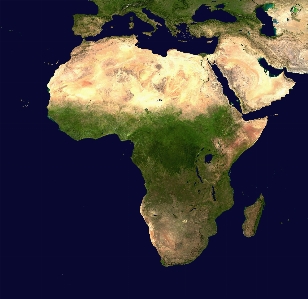 Atmosphere mediterranean africa aerial view Photo