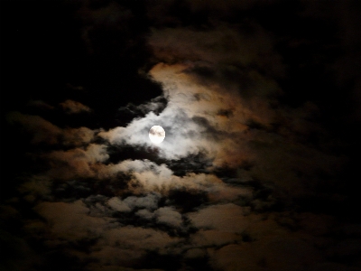 Light cloud sky night Photo