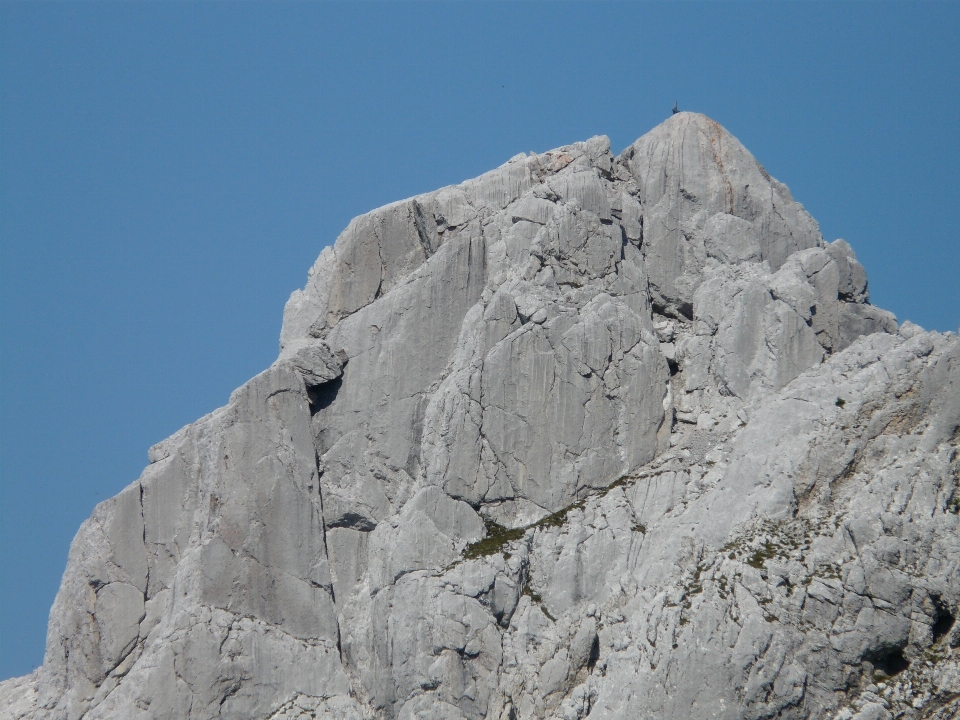 Rock montagna nevicare avventura