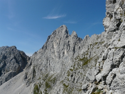 Rock walking mountain adventure Photo