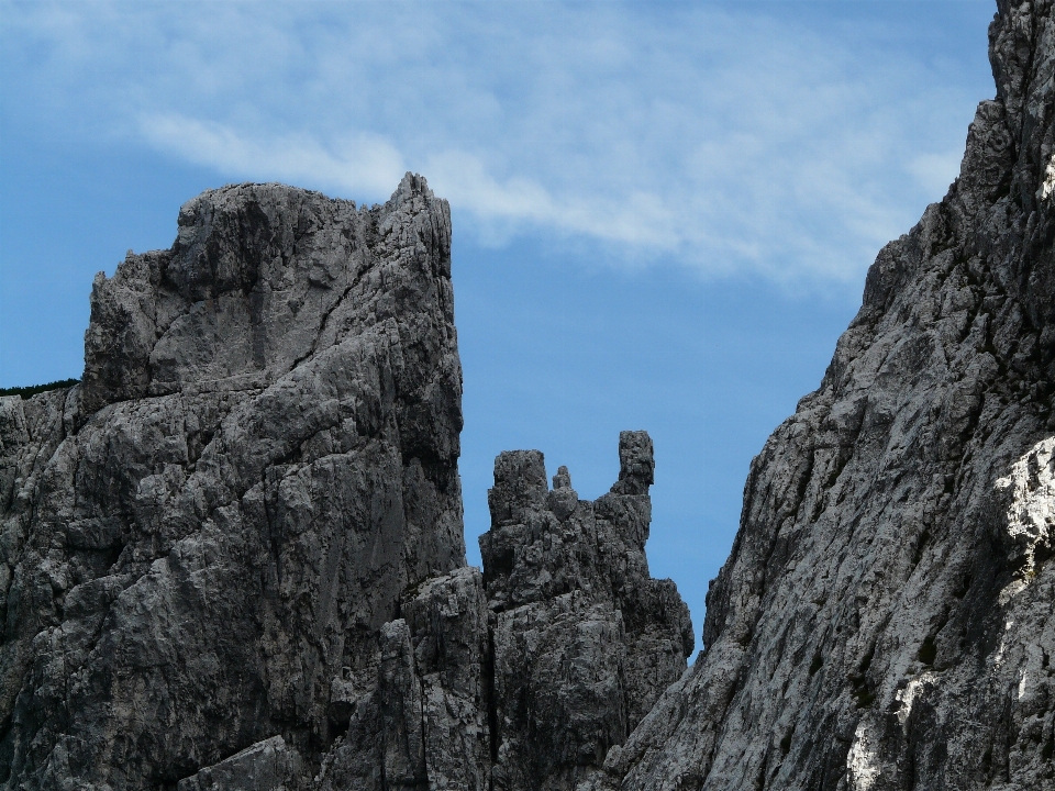 Paesaggio rock montagna avventura