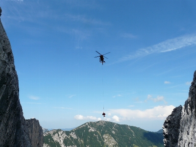 Mountain adventure range fly Photo