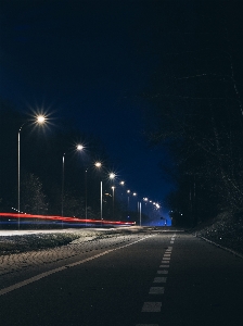 Light road street night Photo